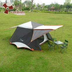 Vidalido Auto Tent - Coffee -Camping And Hiking VIDALIDOAUTOTENCOFFEE 07