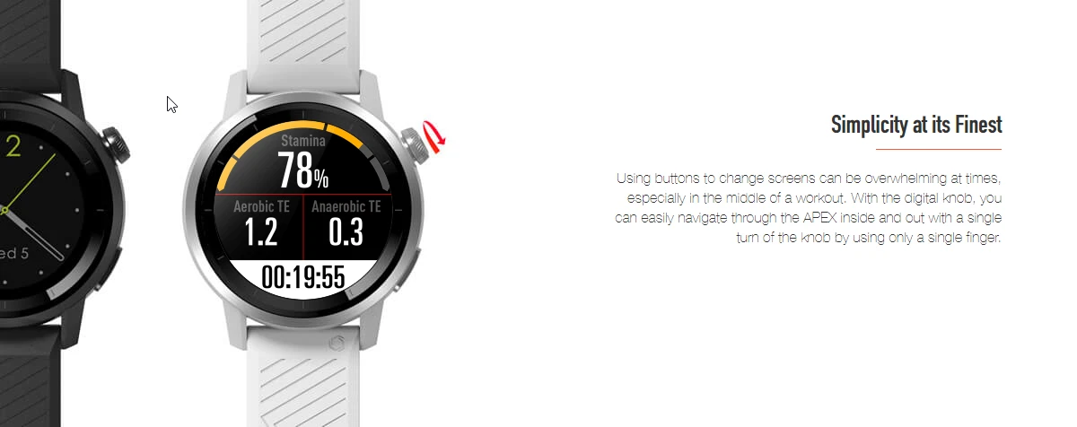 Coros Apex 46mm Multisport GPS Watch - White 6 Coros Apex 46mm Multisport GPS Watch - White - Image 4