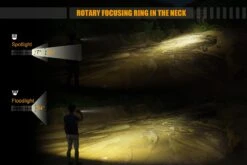 Fenix FD45 Ledflashlight 900 Lumen Black 17 Fenix FD45 Ledflashlight 900 Lumen Black -Camping And Hiking fenix fd45 focus flashlight spot flood