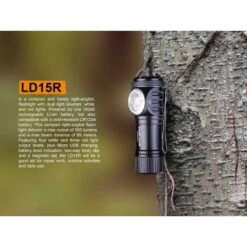 Fenix LD15R XP-G3 USB Rechargeable LED Flashlight Black -Camping And Hiking fenix ld15r 2