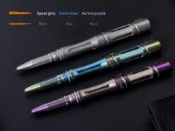 Fenix T5TI Titanium Tactical Pen (Grey) -Camping And Hiking fenix t5ti titanium tactical pen colors