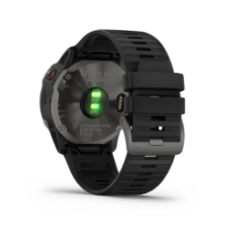 Garmin Fenix 6X GPS Watch - Sapphire Carbon Gray -Camping And Hiking fenix6X Sapphire HR 1004