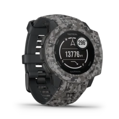 Garmin Instinct Tactical Camo GPS Smartwatch -Camping And Hiking instinct tractical camo graphite image 03