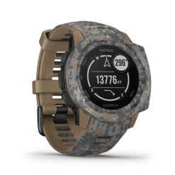Garmin Instinct Tactical Camo GPS Smartwatch -Camping And Hiking instinct tractical camo tan image 03