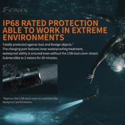 [Special Bundle 2 For 1] Fenix PD36R Rechargeable Flashlight + (Free) E01 V2.0 -Camping And Hiking pd36r e01 v2.0 06 1