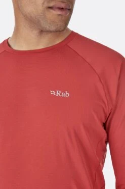 Rab Force Longsleeve Tee - Ink -Camping And Hiking qbu 68 pic03 5bd78b8f ad35 4a48 84a3 2a5fd6151ce1