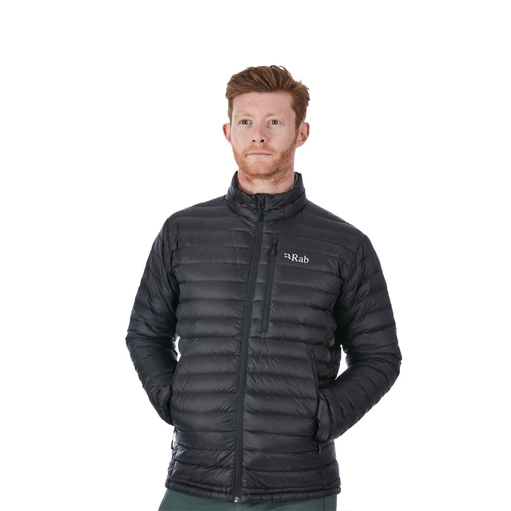 Rab Microlight Jacket - Black/Shark 4 Rab Microlight Jacket - Black/Shark - Image 2