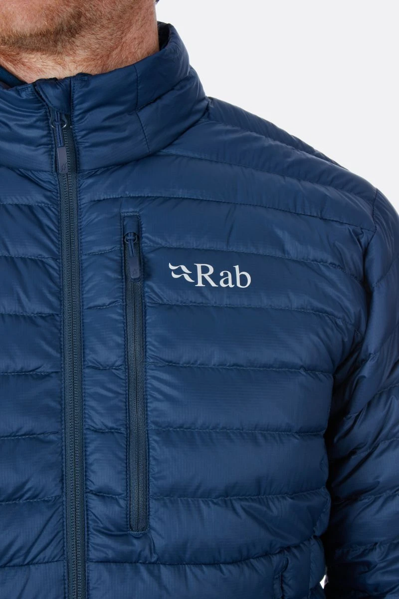 Rab Microlight Jacket - Black/Shark 6 Rab Microlight Jacket - Black/Shark - Image 4