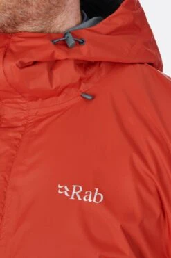 Rab Downpour Jacket - Firecracker -Camping And Hiking qwf 61 pic03