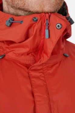 Rab Downpour Jacket - Firecracker -Camping And Hiking qwf 61 pic04