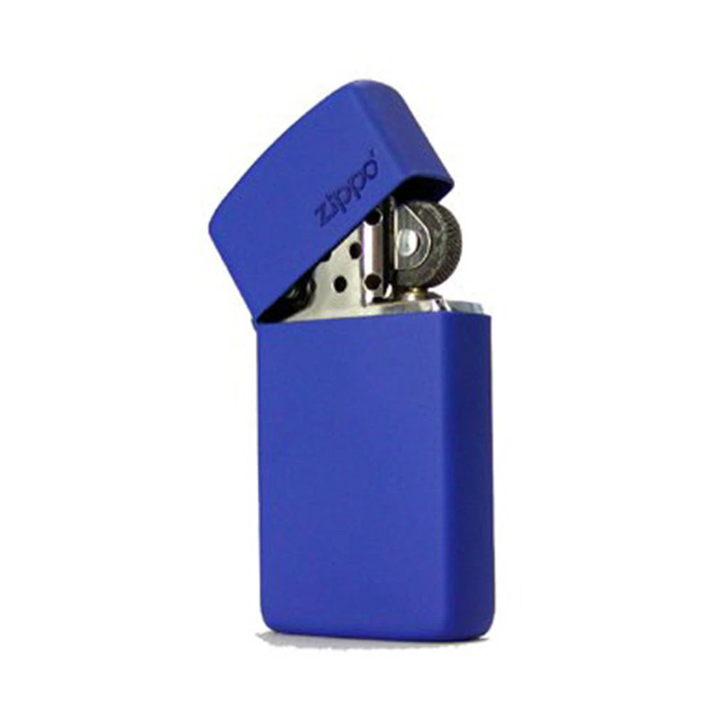 Zippo 1630ZL Slim Royal Blue Matte With Zippo Logo - Refillable Windproof Lighter 4 Zippo 1630ZL Slim Royal Blue Matte With Zippo Logo - Refillable Windproof Lighter - Image 2