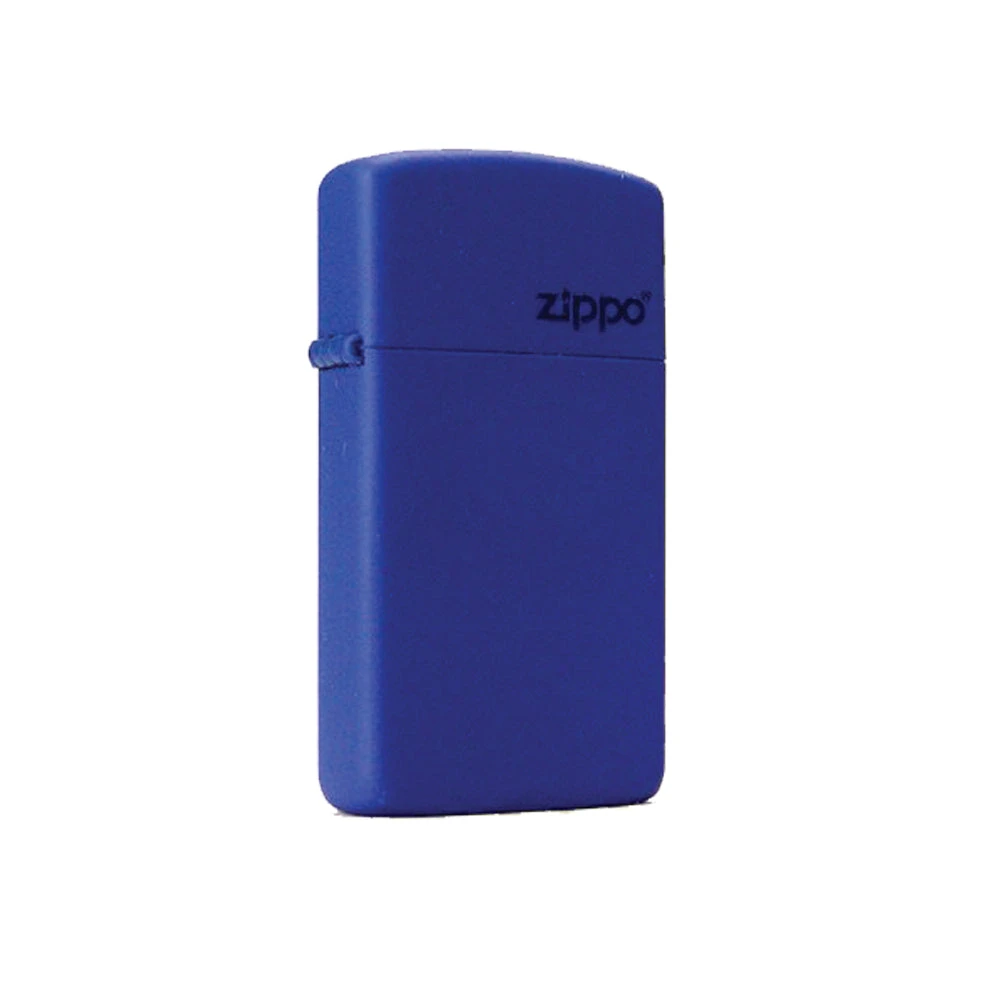 Zippo 1630ZL Slim Royal Blue Matte With Zippo Logo - Refillable Windproof Lighter 3 Zippo 1630ZL Slim Royal Blue Matte With Zippo Logo - Refillable Windproof Lighter