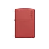 Zippo 233ZL Red Matte With Zippo Logo - Refillable Windproof Lighter