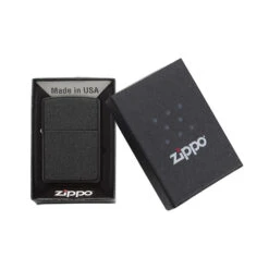 Zippo 236 Classic Black Crackle™ - Refillable Windproof Lighter -Camping And Hiking zippo 236 4