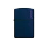 Zippo 239ZL Navy Matte With Zippo Logo - Refillable Windproof Lighter -Camping And Hiking zippo 239ZL